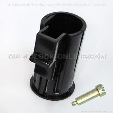 Pin & Encasement for MUL-T-LOCK FireKing File Cabinet Cylinder
